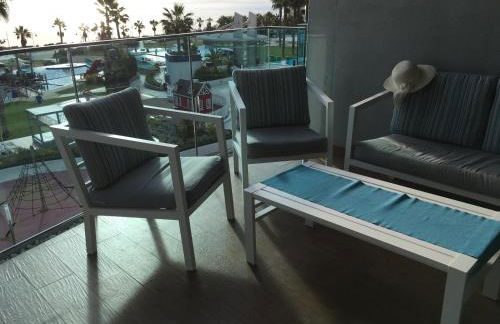 Super zeezicht in eerste lijn met verwarmd zwembad en fitness - Foto 43