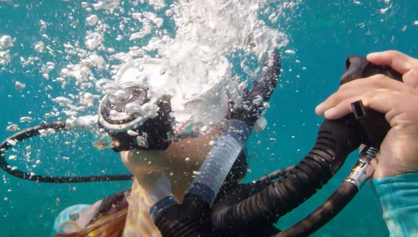 Dégonflage du gilet