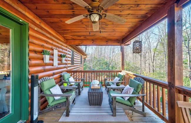 Misty Creek Cabin Private 3 BDR w/ Game Room! - Foto 1