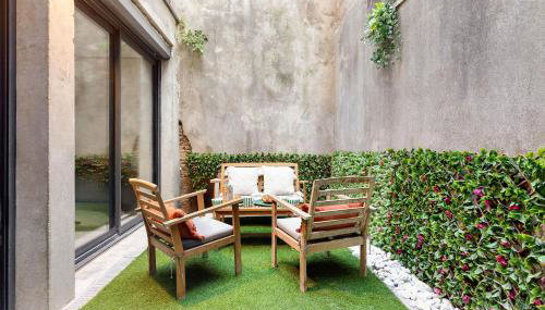 Suite Marrakech avec jacuzzi privatif Love Room romantique proche Toulouse - Foto 5, Garden, Garden view