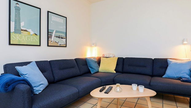 4 Person Holiday Home in Lokken - Foto 5, Zona de estar