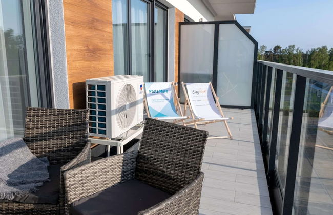 Apartment Overlooking the River, Sauna, Dziwnow - Photo 20