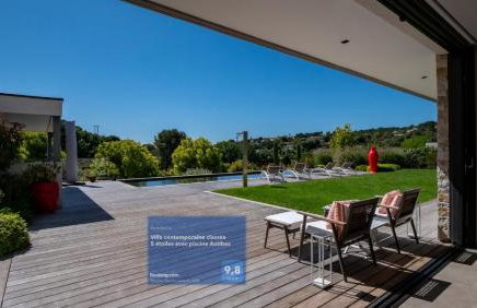 Villa contemporaine classée 5 étoiles avec piscine Antibes - Foto 3