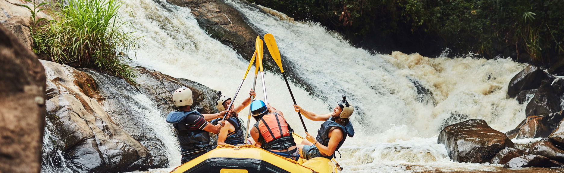 Rafting no rio Pescados