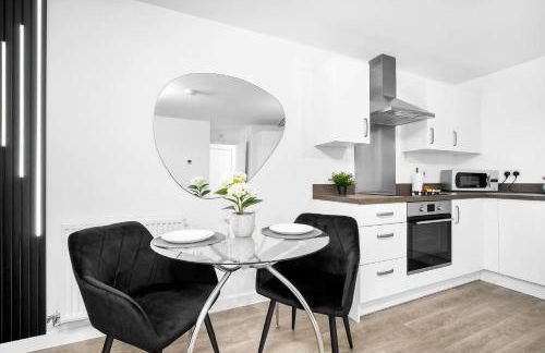 Stylish Apartment - Twin Beds - Parking - Fast Wi-Fi 9CC - Foto 14