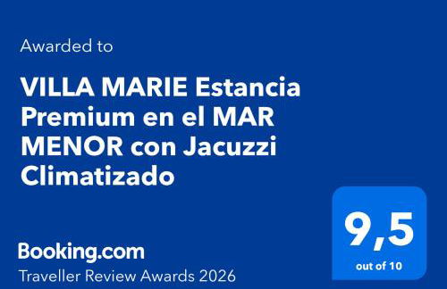 VILLA MARIE Estancia Premium en el MAR MENOR con Jacuzzi Climatizado - Foto 40