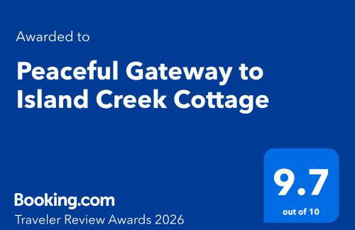 Peaceful Gateway to Island Creek Cottage - Foto 2