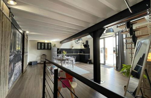 Gîte contemporain chaleureux pour 4 avec piscine partagée - FR-1-489-444 - Foto 14