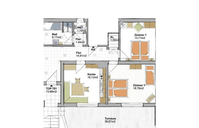 Maximilian Apartmenthaus 2-6 People - Foto 13
