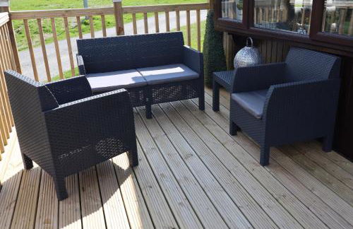 HEDDFAN, Luxury 3 bedroom timber lodge, Now with WiFi, Caer Beris Holiday Park, Builth Wells, SORRY NO TRADESMEN OR CONTRACTORS ALLOWED - Foto 31