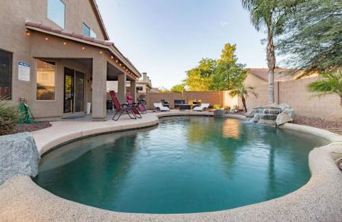 Desert Oasis Amazing Pool Waterfall Firepit Office - Foto 71