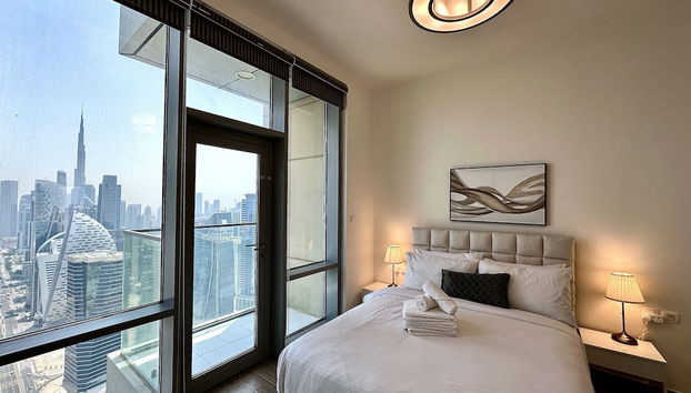 Lux BnB Amna Tower Burj Views - Foto 4, Habitación