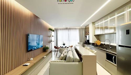 #1306T# Luxuoso apê 1Q no Jd. Goiás - Foto 4