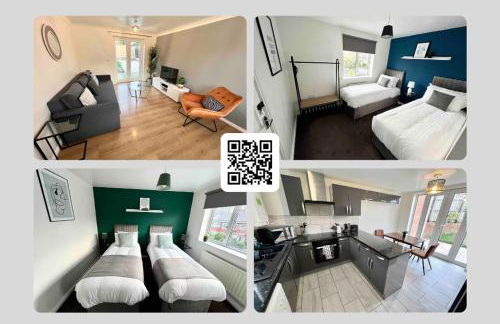 Spacious 3-Bedroom house with 5 beds and sofa-bed - Foto 2