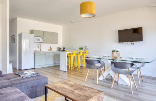 L Apparté Beau 2 chb moderne avec jardin privé parking proche centre Évreux - Foto 12