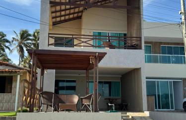 Casa da Maré Pé na areia Suítes climatizadas e deck vista mar - Foto 3