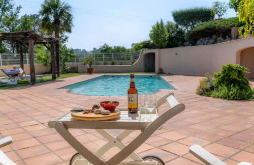 Villa Lazuel, piscine privée chauffée, vue panoramique et jardin clos - Foto 27