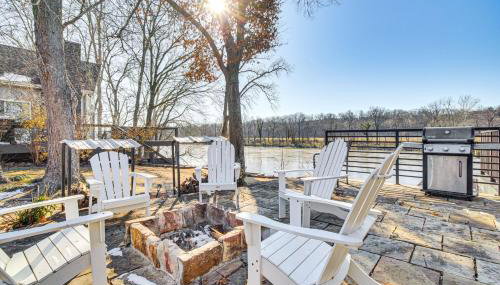 Fish House with Deck, Fire Pit and River Views - Foto 3