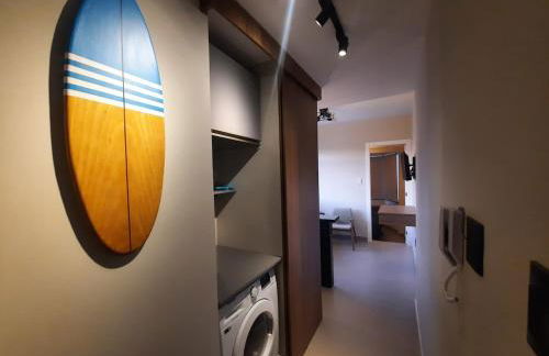 Frente Mar e Conforto | Ar cond, Vaga, Lava e Seca - Foto 4