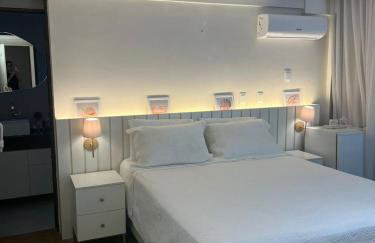 Apartamento completo na melhor praia da grande João Pessoa 40 metros da praia - Foto 8