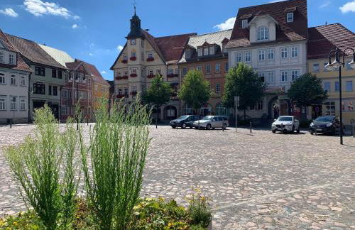Apartment "Im Sonneneck" bis 4 Personen mit Parkplatz, W-LAN, Netflix im Thüringer Wald, Schleusingen - Foto 35