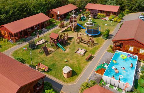 Domki Forest sauna jacuzzi balia Darłowo Darłówko Rusko - Foto 80