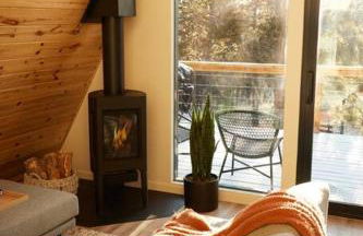 Modern A-frame w/ hot tub + view - Foto 14