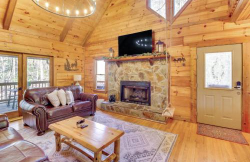 Secluded Cherry Log Cabin with Hot Tub and Swings! - Photo 5