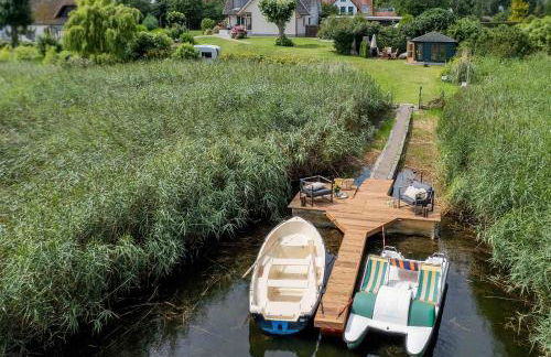 Boddenhuus - Traumhaus mit Steg und Boot - Foto 7