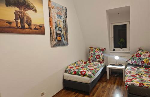 Lüdenscheid Work and Stay 3 Schlafzimmer 6 Betten Küche Bad Innenstadt - Foto 38