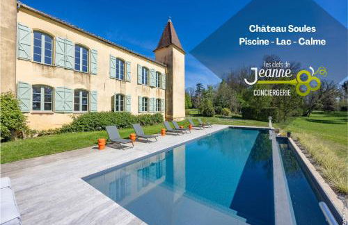 Château Soules - Piscine - Lac - Calme - Foto 1