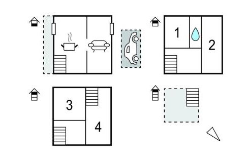 4 Bedroom Cozy Home In Palau-Del-Vidre - Foto 23