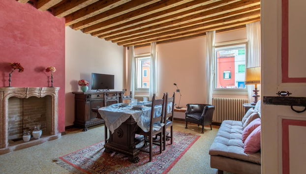 Wondrous Palazzetto 1619 in Magical Burano Island - Foto 2, Habitación