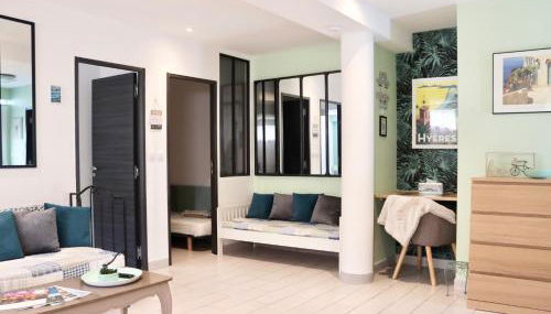 Appartement de 45 m2 en rez-de-villa avec jardin - Foto 2