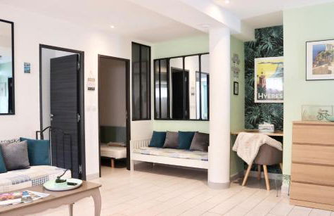 Appartement de 45 m2 en rez-de-villa avec jardin - Foto 2