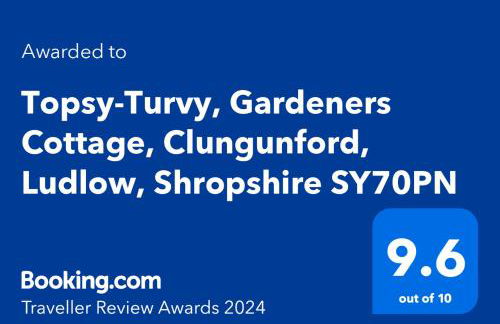 Topsy-Turvy, Gardeners Cottage, Clungunford, Ludlow, Shropshire SY70PN - Foto 2