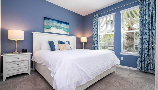 1543 CP - Opulent 4BR Townhome: Private Pool, Solara Resort - Foto 2, Habitación