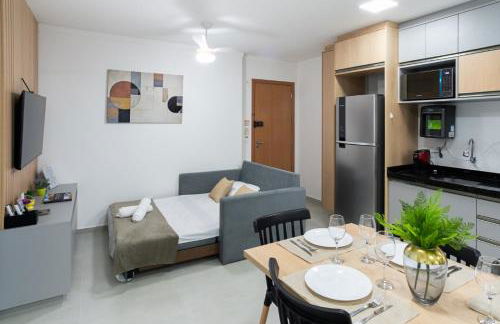 Central novo 2 quartos com Ar- Q e F home office - Foto 30