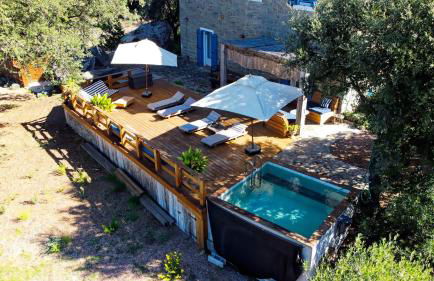 Maison de maître en pierre de 1831 avec vue sur la mer à Porticcio - Foto 6