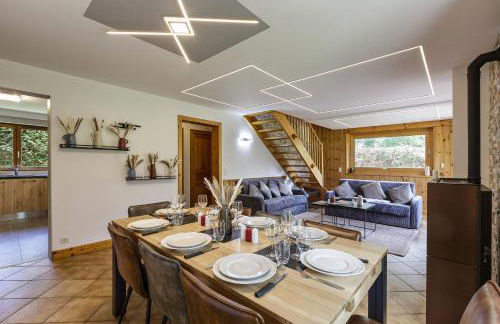 Arve - Chalet 4CH Jardin Nature Vues BBQ Poele - Photo 2