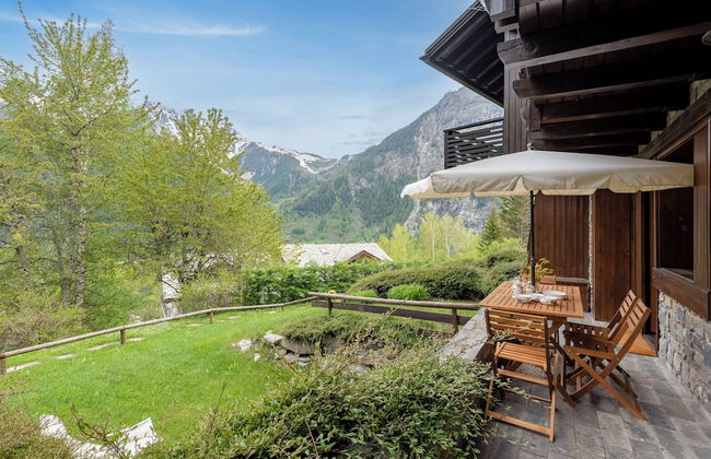 Plan Gorret Beautiful Flat In Courmayeur - Foto 1