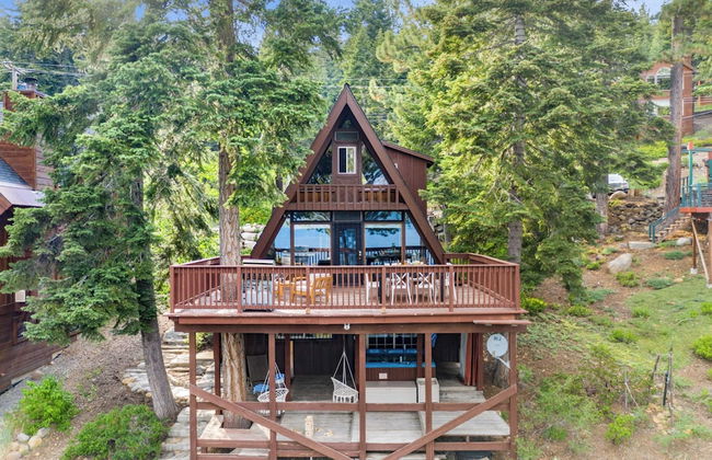 Horizon by Avantstay Stunning A-frame Cabin w/ Hot Tub, Billiards, Lake Views - Foto 29