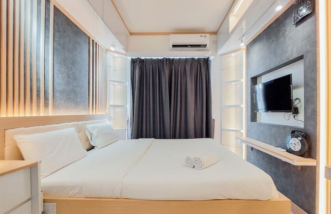 High Floor And Cozy Studio Room At Sky House Bsd Apartment - Foto 3