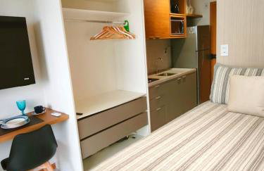 Studio com varanda vista mar em Armação - Foto 1