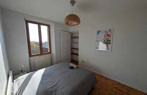 Appart 65m2 avec 2 chambres dans ferme rénovée - Parking gratuit - Grande vue montagnes - Foto 26