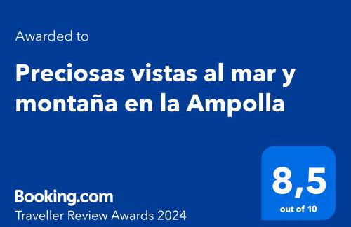 Preciosas vistas al mar y montaña en la Ampolla - Foto 30