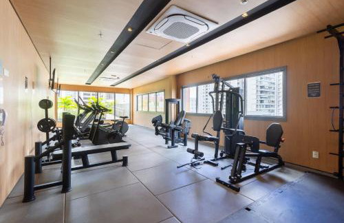 Studio com piscina e academia perto do metrô - Foto 24