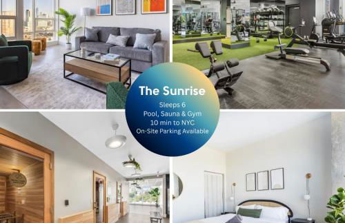 Chique Loft 10 Min from NYC with Gym, Pool & Sauna - Foto 6