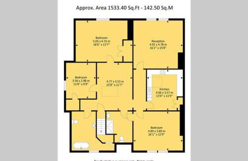 Clifton Spacious 3 Bed Apt & Parking - Simplycheckin - Foto 33