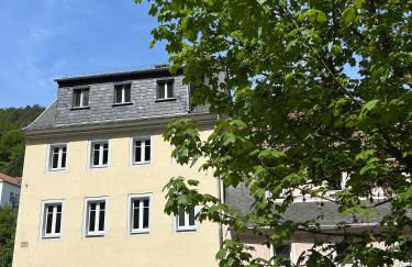 Sandstein-Ferien, Kamin, Fewo "Wanderfalke", zentral & ruhig, Terrasse, Sächs Schweiz - Foto 21